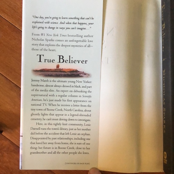 True believer by Nicholas sparks - Picture 2 of 4
